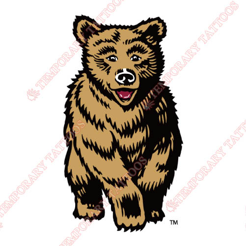 Montana Grizzlies Customize Temporary Tattoos Stickers NO.5172